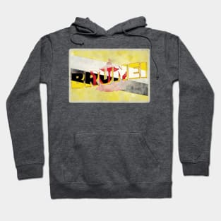 Brunei Vintage style retro souvenir Hoodie